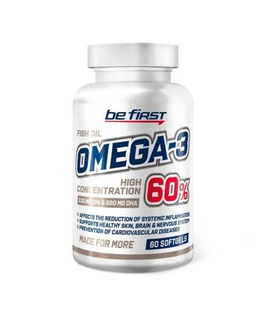 Be First Omega-3 60% High Concentration 60 capsules