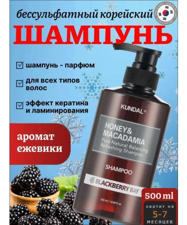 Kundal Blackberry Bay shampoo - Buy Online on GoSupps.com