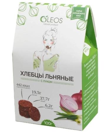 Oleos Linen breads with onions 100g