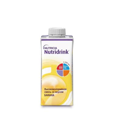 Nutridrink Nutridryink mixture for Enter Pete with the taste of banana 200ml 2 pcs - Buy Online on GoSupps.com
