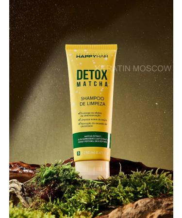 Keratin Moscow Happy Hair Detox Matcha Shampoo Soundfates