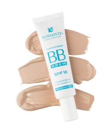 Novosvit Hyaluronic BB cream SPF 18 Tonal 30 ml - Buy Online on GoSupps.com