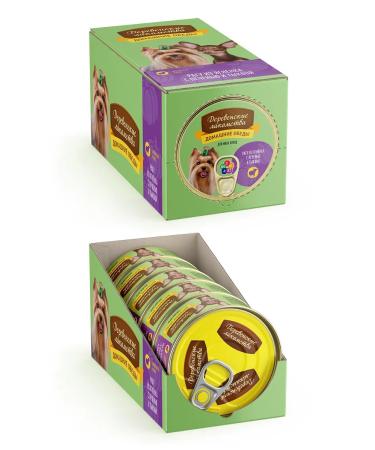 Country delicacies Wet feed for dogs mini-rock "Layout with liver" 5pcs - Buy Online on GoSupps.com