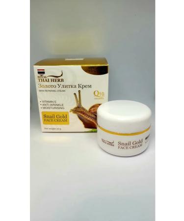 Royal Thai Herb Facial anti -aging cream with snail mucin - Buy Online on GoSupps.com
