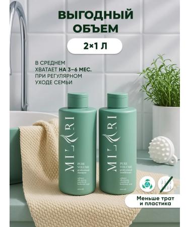 MILARI Set of shampoo and balm - air conditioning with collagen - Buy Online on GoSupps.com