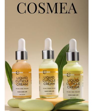 Cosmea professional Liquid cream Fluid for hands and cuticles mango - Buy Online on GoSupps.com