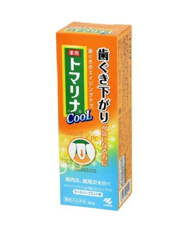 KOBAYASHI Tomarina Cool Japanese refreshing toothpaste 90g - Buy Online on GoSupps.com
