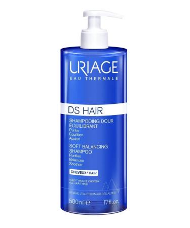 URIAGE DS soft balancing shampoo pump 500ml - Buy Online on GoSupps.com
