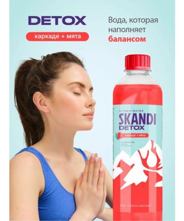 Niagara Premium Drink for weight loss Skandi "Detox" 12 pcs x 0.5 l - Buy Online on GoSupps.com