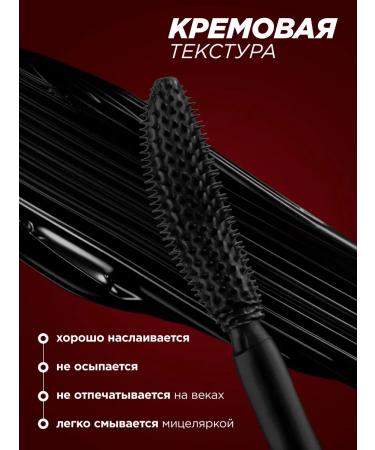 MIXIT Mascara for eyelashes black volume and eye eyeliner black - Buy Online on GoSupps.com