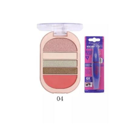 FARRES Shade set highlighter blush 04 and mascara Rocket Volum - Buy Online on GoSupps.com