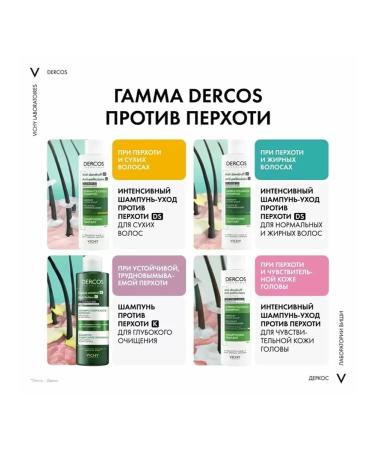 Vichy Dercos 1CT-50ml for normal and oily hair - Buy Online on GoSupps.com