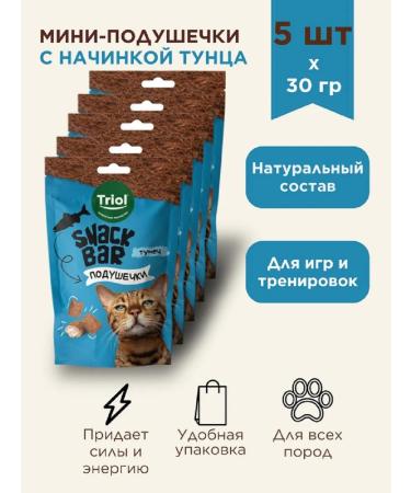 Triol Mini-puppies for cats with tuna filling 30g 5 pcs