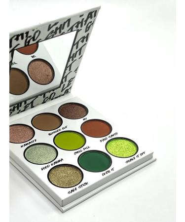 Luluwibi Palette shadows 9 flowers matte shimmer - Buy Online on GoSupps.com