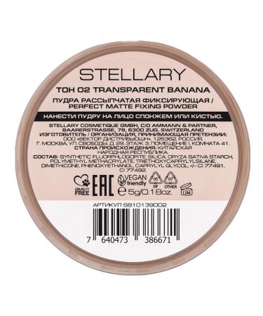 Stellary Powder scattered fixing for the face Transparent 02 - Buy Online on GoSupps.com