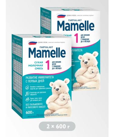 Mamelle Mamel 1 - they say. mixture 0-6 months 600 2 pcs