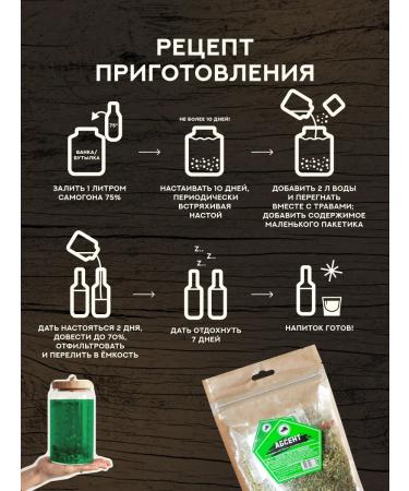 Grandfather Altai Set for the preparation of tincture of absinthe 3 pcs - Buy Online on GoSupps.com