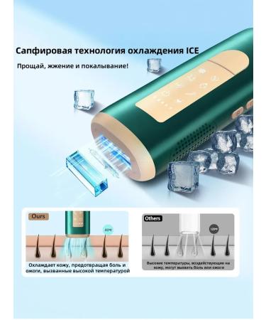 FDA ice -cooled laser epilator - Buy Online on GoSupps.com