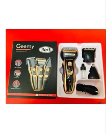 3 in 1 Gemei GM-595 haircut machine - Buy Online on GoSupps.com