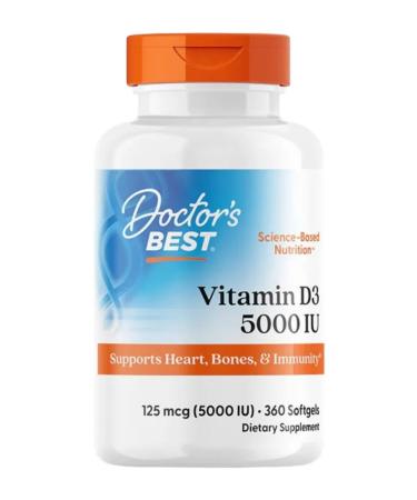 Doctor's Best Vitamin d3 vitamin D3 Doctor S Best 360 caps