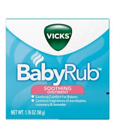 Vicks Babyrub Balsam with aloe eucalyptus and rosemary 50 ml