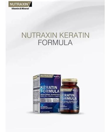 NUTRAXIN Keratin hair formula Turkish vitamins