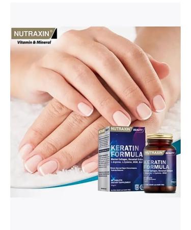 NUTRAXIN Keratin hair formula Turkish vitamins - Buy Online on GoSupps.com