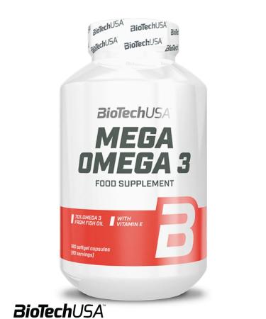 BioTechUSA Omega 3 capsules 1000 mg Mega Omega 3