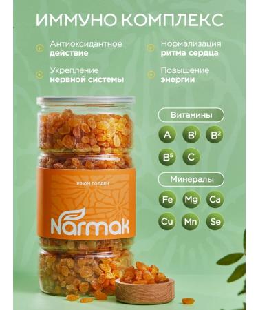 NARMAK PREMIUM Raisins Golden Extra Iranian 1 kg Narmak - Buy Online on GoSupps.com