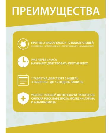 Zoetis Simparika 5 mg (units 3 tablets) from 1.3 to 2.5 kg. Term 12.2027 - Buy Online on GoSupps.com