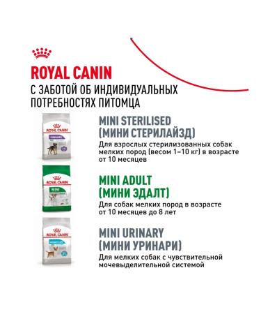ROYAL CANIN Dry food for dogs up to 10 kg 8+ set 4+4 kg - Buy Online on GoSupps.com