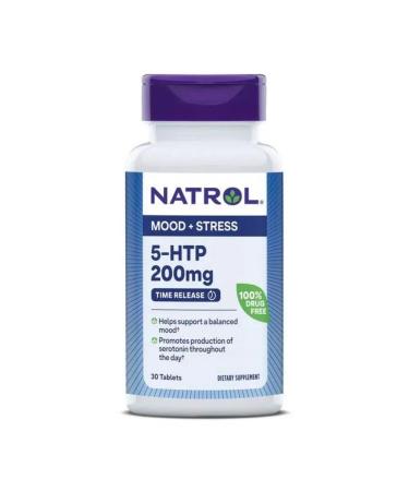 Natrol 5-HTP 5-hydroxitriptophanes 200 mg 30 pusheck