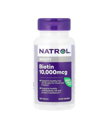 Natrol BIOTIN 10 000 mcg. Hair growth