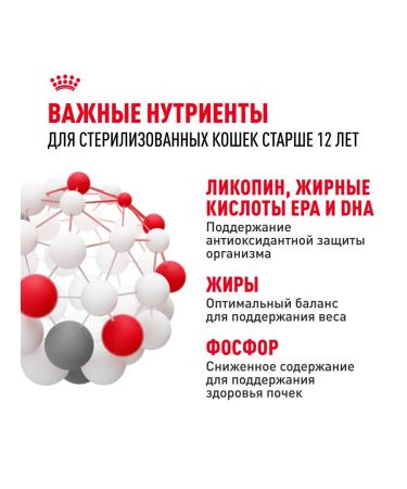 ROYAL CANIN Dry food for sterilized cats 12+ set 4+4 kg - Buy Online on GoSupps.com