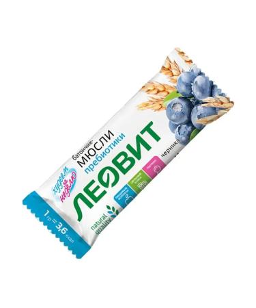 LEOVIT Blueberry bar with lutein 30 g - Buy Online on GoSupps.com