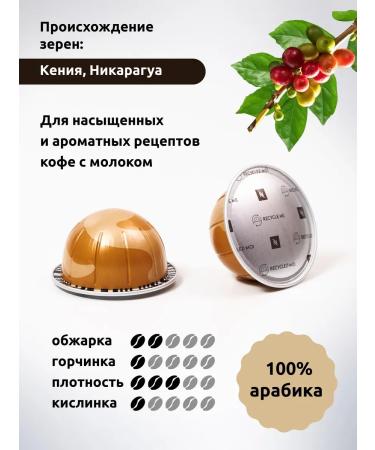 Nespresso Coffee in the capsules of Nepresso Vertuo Golden Caramel - Buy Online on GoSupps.com