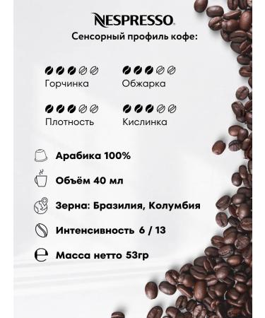 Nespresso Coffee in the capsules of Nepresso Original Ispirazione Livanto - Buy Online on GoSupps.com