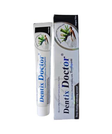 Dentix doctor toothpaste with bamboo coal