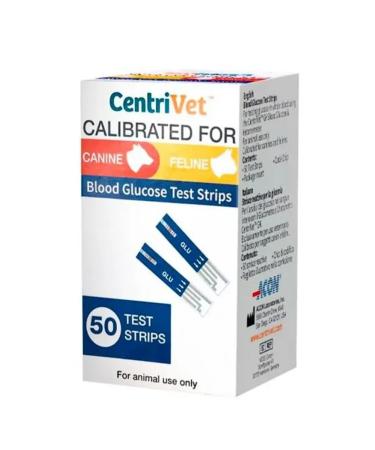 CentriVet Test strips for glucose for cats and dogs 50 pcs