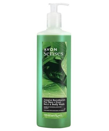 Glamour Avon Shampoo-gel shower "Tropical jungle" 720 ml