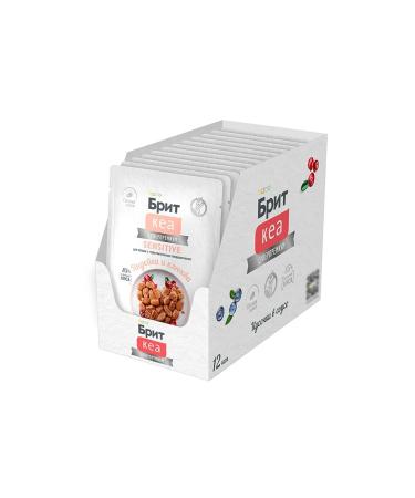 Brit Wet food for cats for the gastrointestinal tract with turkey - 85 g x 12 pcs - Buy Online on GoSupps.com