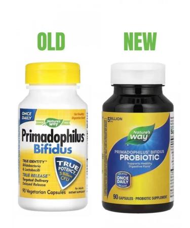 Nature's Way Probiotic Primadophilus Bifidus 5mld 90 Kapsul - Buy Online on GoSupps.com