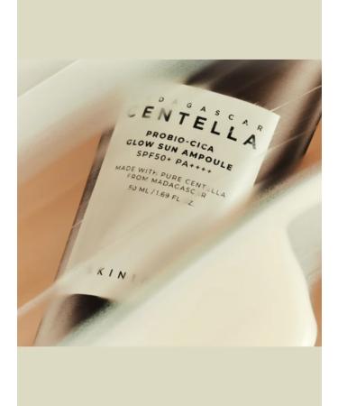 SKIN1004 Sunscreen serum Probio-Cica Glow Sun ampoule SPF50+ - Buy Online on GoSupps.com