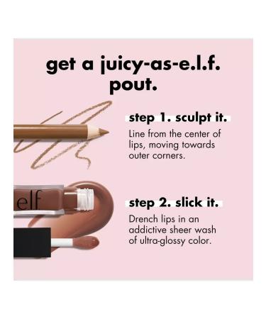 Elf Cosmetics E.L.F. Glide cream pencil for lips - Buy Online on GoSupps.com