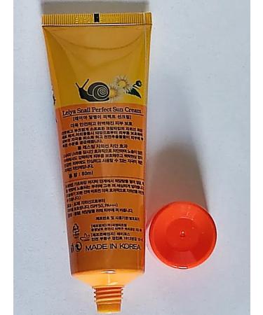 Mego Cosm Sunscreen with mucin snail and chamomile 80ml - Buy Online on GoSupps.com