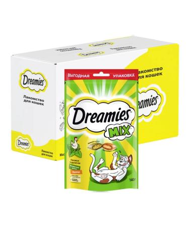 DREAMIES Mix bag for cats chicken 140 g 2 pcs - Buy Online on GoSupps.com