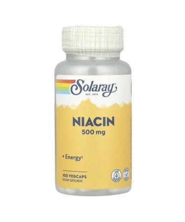Solaray Niacin 500 mg 100 capsules