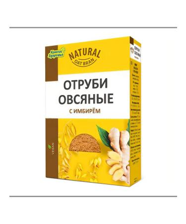 Health Compass Oatmeal bran with ginger 200 grams