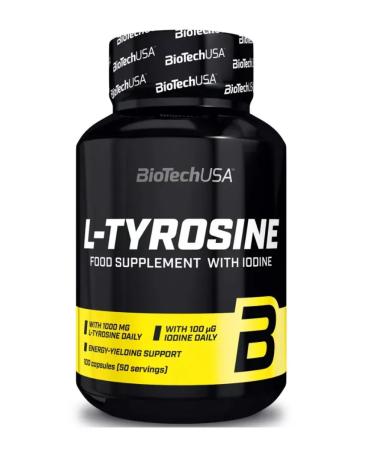 BioTechUSA L-tyrosin L-Tyrosine 500 mg 100 caps