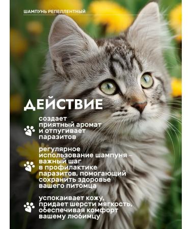 fito paws Phyto repellent shampoo for dogs and cats - Buy Online on GoSupps.com